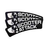 STAGE6【タイヤステッカー】Tire sticker Scooter-Attack【87mm×32mm】1枚