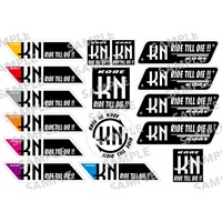 KN企画 A4サイズ 耐候性ステッカーセット【2021年】made in japan
