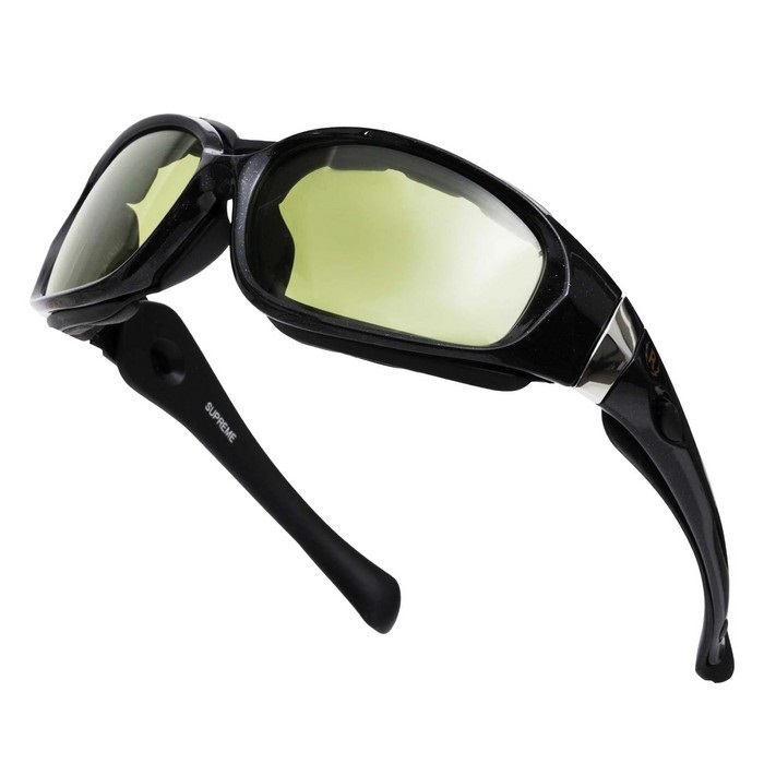 EYEWEAR SUPREME RS910 偏光(MATT BLACK/LIGHT GREEN)