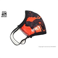 STAGE6 COMMUNITY MASK  R/T 【ORANGE】 POLYESTER
