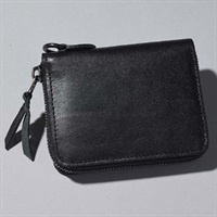 8944 サドルレザー ZIP ウォレット ブラック