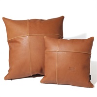 8958 LEATHER CUSHION ベージュ