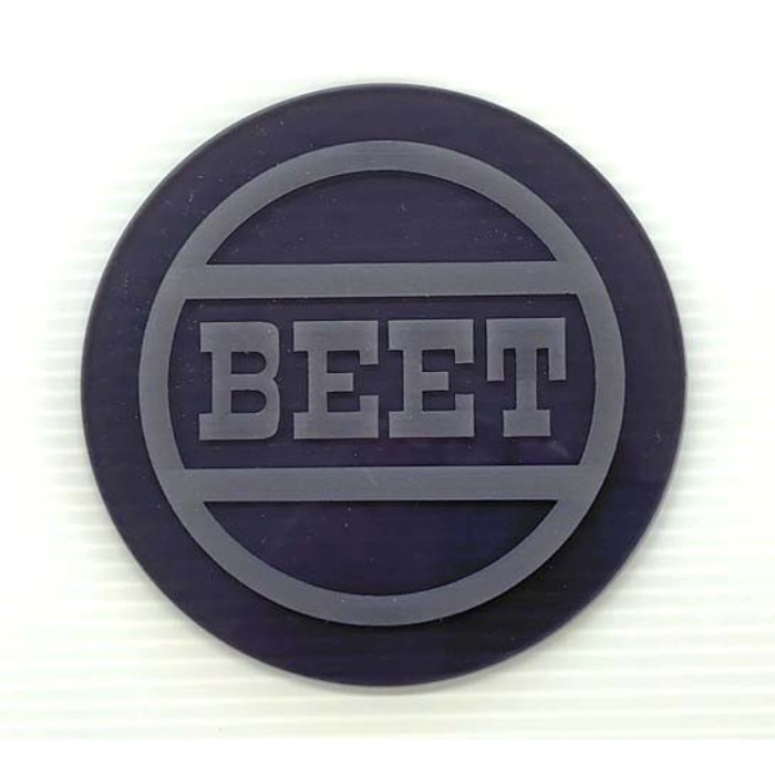 BEET アクリルコースター(スモーク)