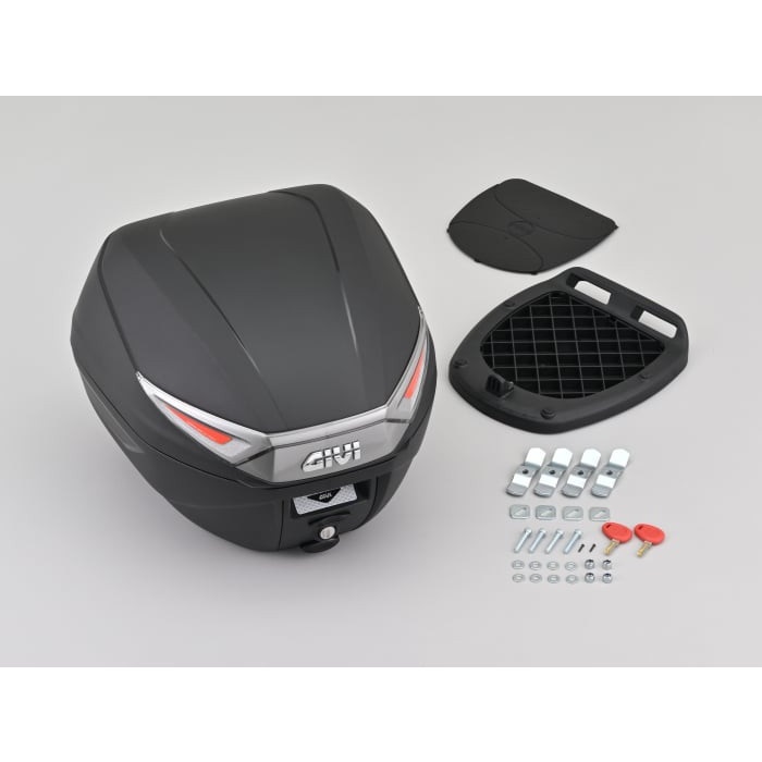 C30N / C30NT 未塗装ブラック 30L トップケース（モノロック）(TECH未塗装ブラック)