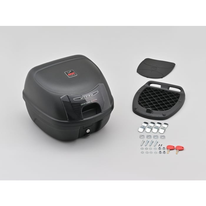 Ｇarageケース ブラック全塗装 GIVI E22N 未塗装ブラック｜株式会社デイトナ