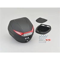 C30N / C30NT 未塗装ブラック 30L トップケース（モノロック）｜リア