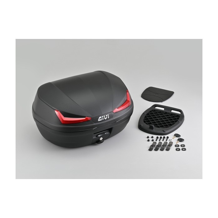 GIVI E455 未塗装ブラック｜リアボックス・トップケース｜の通販なら