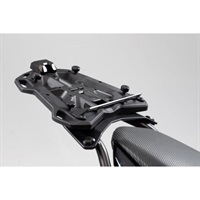 STREET-RACK用 アダプタープレート ブラック SHAD2(SH48/49/50/58X/59X)用