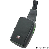 【在庫限り】 PBB86-SG ポケットボディバッグ ステッチグリーン