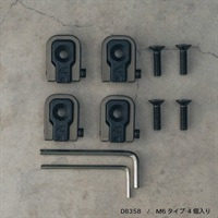 ラゲッジカーゴフック 4pcs M6タイプ
