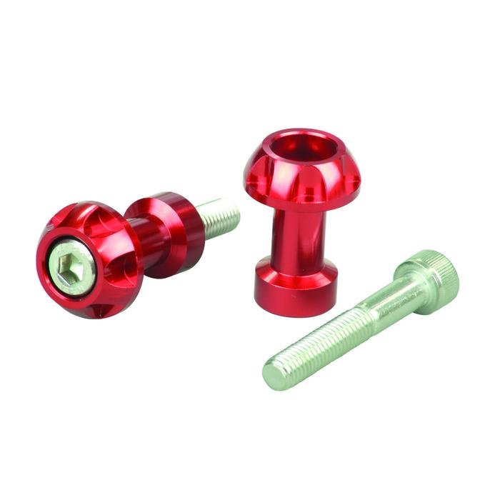 8mm NASAタイプロングネットアンカー（2個入り）(レッド)