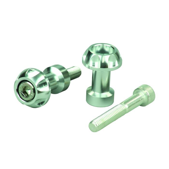 8mm NASAタイプロングネットアンカー（2個入り）(シルバー)