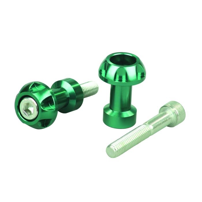 8mm NASAタイプロングネットアンカー（2個入り）(ダークグリーン)