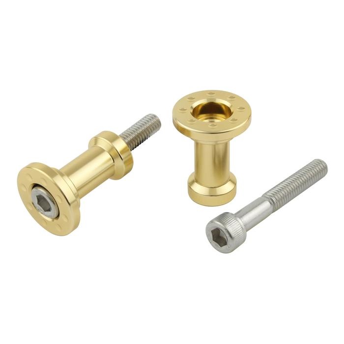 アルミツーリング荷掛けフック M6 ロング(シャンパンゴールド)