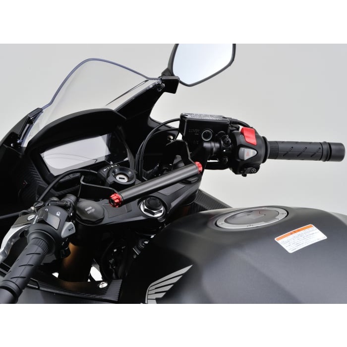 車種別マルチバーホルダー CBR400R 19-23(カラー：レッド付属)