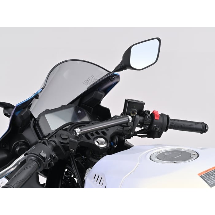 車種別マルチバーホルダー YZF-R25 19-25 / YZF-R3 19-25(カラー：アッシュシルバー付属)
