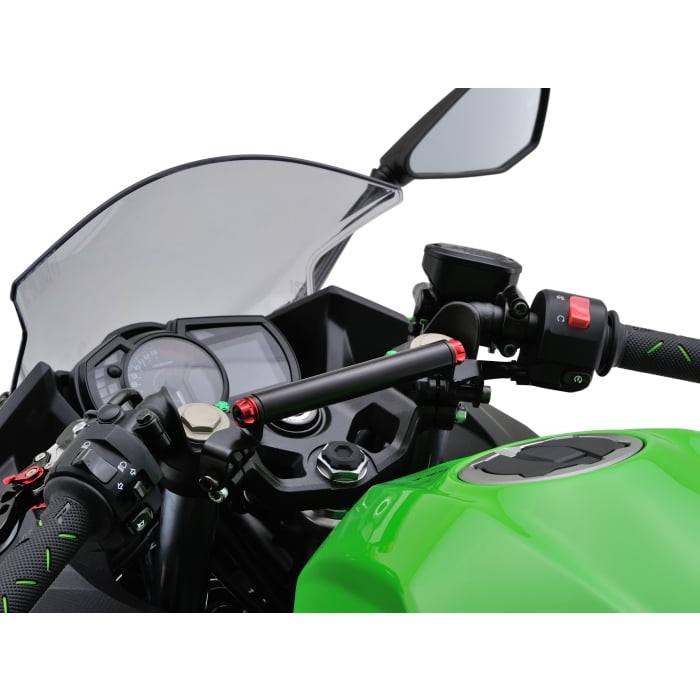 車種別マルチバーホルダー Ninja400 18-24  / Ninja250 18-24(カラー：レッド付属)