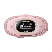 J10-01 バイク用 Bluetooth インターコム シングルパック Pink