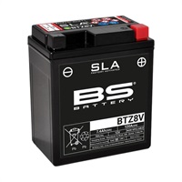 SLAバッテリー BTZ8V【12V】【AGM 液入充電済】