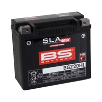 SLA MAXバッテリー BGZ20HL【12V】【AGM 液入充電済】