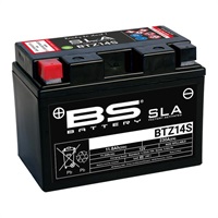 SLAバッテリー BTZ14S【12V】【AGM 液入充電済】