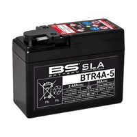 SLAバッテリー BTR4A-5【12V】【AGM 液入充電済】