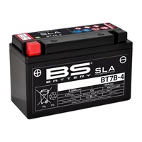 SLAバッテリー BT7B-4【12V】【AGM 液入充電済】