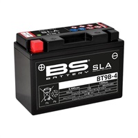 SLAバッテリー BT9B-4【12V】【AGM 液入充電済】