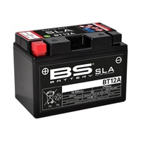 SLAバッテリー BT12A【12V】【AGM 液入充電済】