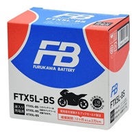 【在庫限り】 FTX5L-BS 制御弁式 (VRLA) バッテリー FTシリーズ【液入り充電済】