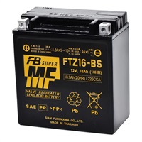 FTZ16-BS 制御弁式 (VRLA) バッテリー FTシリーズ【液入り充電済】