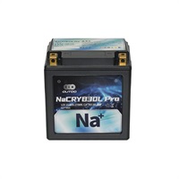 バイクバッテリー ナトリウムイオン NaCRYB30L Pro 【YTX30L-BS / DYTX30HL-BS互換】