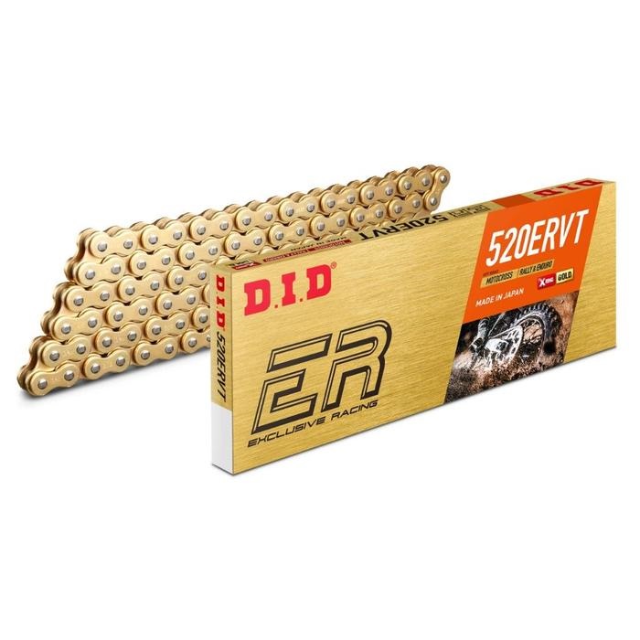 ERシリーズ 520ERVT レース用チェーン ゴールド【カシメジョイント付属