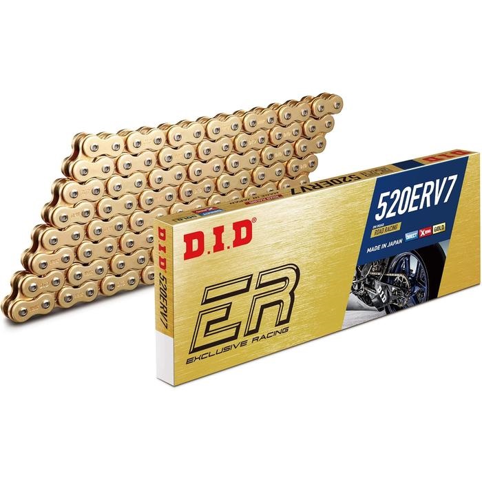 ERシリーズ 520ERV7 レース用チェーン ゴールド【カシメジョイント付属