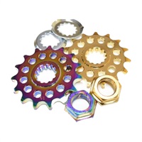 SHINE FRONT SPROCKET ナット・ワッシャー付属 Z900RS