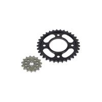 スプロケットセット(15T-33T)(スチール/高耐久焼入れ) CT125(JA55/JA65) / スーパーカブ110(JA44/JA59)