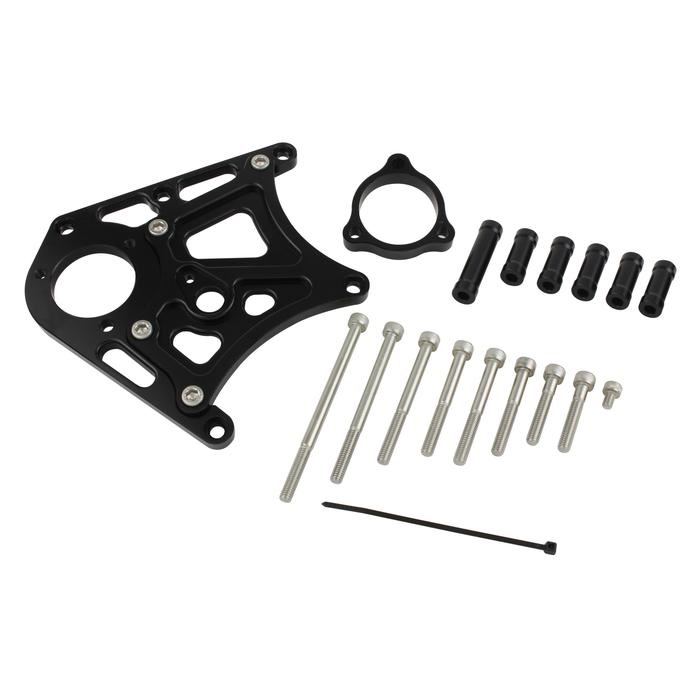 スプロケットカバーwithクラッチピストンベースZRX1200DAEG(ブラック)
