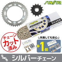 チェーン&スプロケット3点セット VTR250 KS30406 SVチェーン