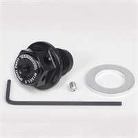 アルミドレンボルト (ネオジム磁石付) M12X1.5 温度センサー&ワイヤーロック穴 ブラック