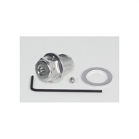 アルミドレンボルト (ネオジウム磁石付)(M14×P1.25) シルバー 汎用