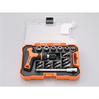 ミニツールセット 18ピース（ラチェットT型ハンドル付）