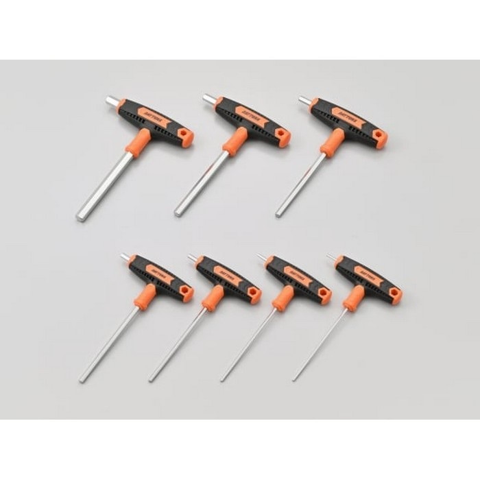 T型グリップ 六角レンチセット 7本 / ミリサイズ｜ツールSET・ツール