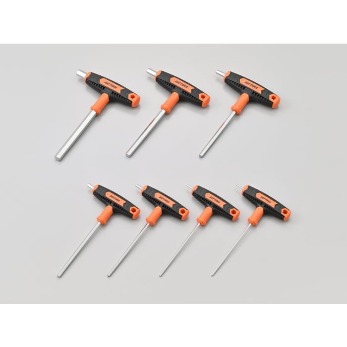 T型グリップ 六角レンチセット 7本 / ミリサイズ｜ツールSET・ツール