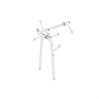 フロントスタンド HRC GROM 16-20 、21-23 24-