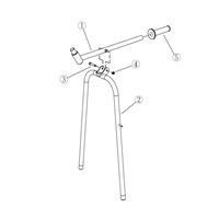 FRONT STAND MGC HRC GROM ’16-20/21-23/24-