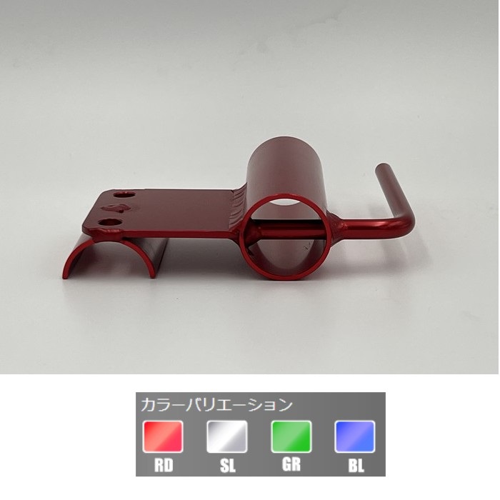 JT-R99AL アルミ製アクスルシャフトホルダー グリーン｜スタンド関連