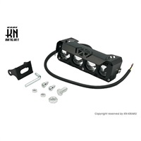 汎用LEDヘッドライト【4連】魚眼タイプ