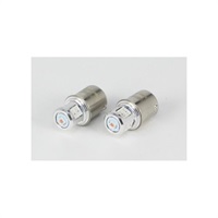 【補修部品】オレンジLEDウインカーバルブG18 BA15S(平行ピン) 2個入り 汎用