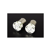 オレンジLED ウィンカーバルブ G18 BA15S 2個入り 汎用