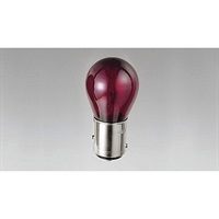 バルブ ガラスレッド S25 12V21/5W 1個セット